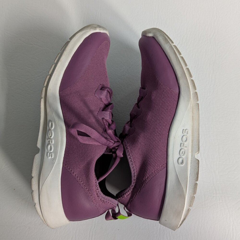 Oofos OOmg Women's Sport LS Low Shoe Size 5 Sneaker Plum - Picture 4 of 8
